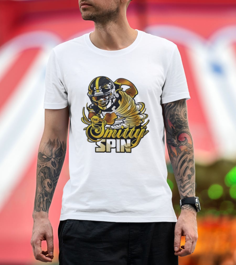 Smittyj Spin Alex Highsmith Pittsburgh Steelers Football T-Shirt