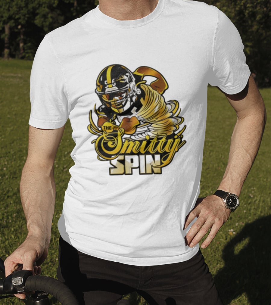 Smittyj Spin Alex Highsmith Pittsburgh Steelers Football T-Shirt