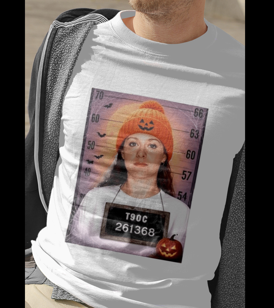 T90C Halloween Shot Pumpkin Hat 261368 T-Shirt