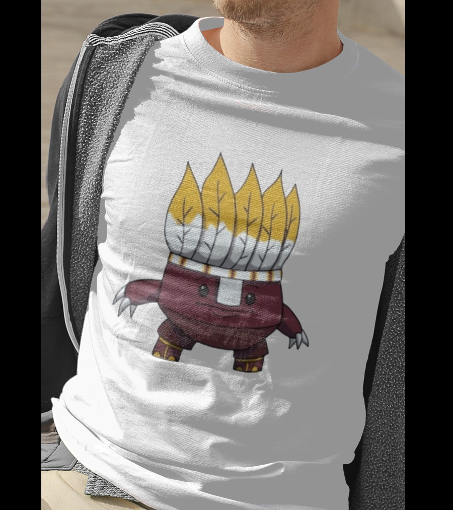 Washington Commanders Pokemon Cartoon T-Shirt