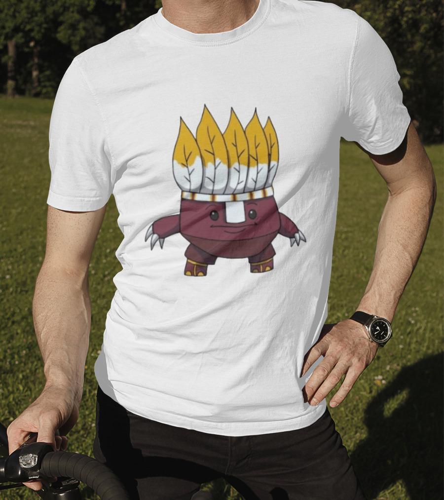 Washington Commanders Pokemon Cartoon T-Shirt