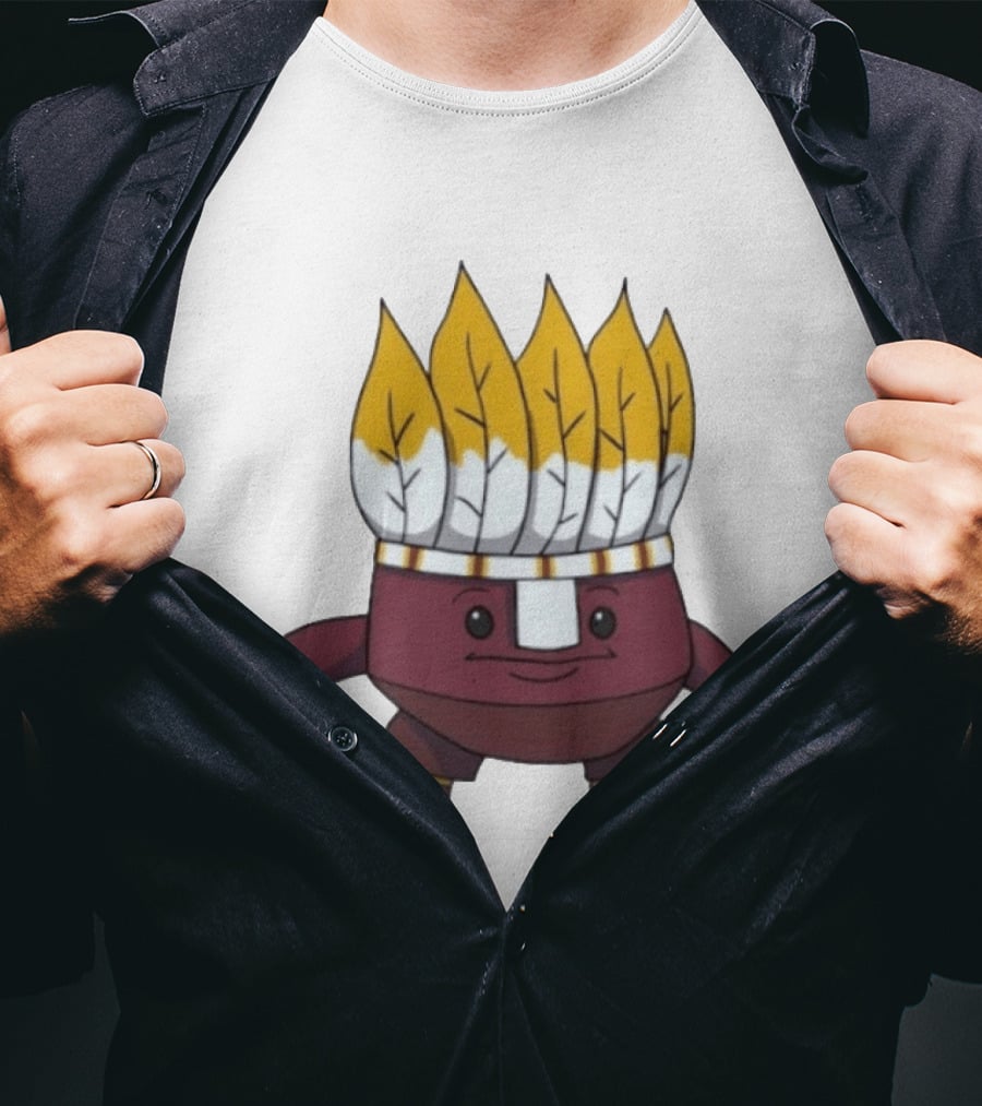Washington Commanders Pokemon Cartoon T-Shirt