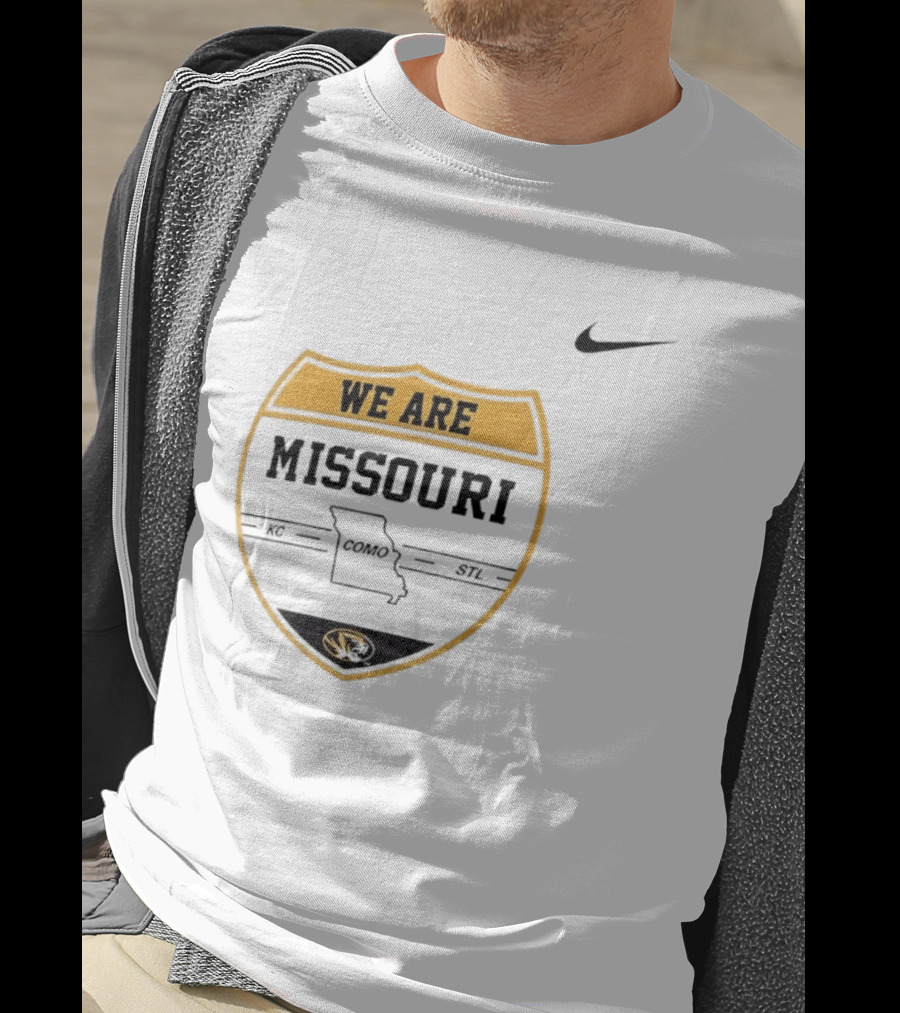 Missouri Tigers We Are KC COMO STL Shield Nike T-Shirt