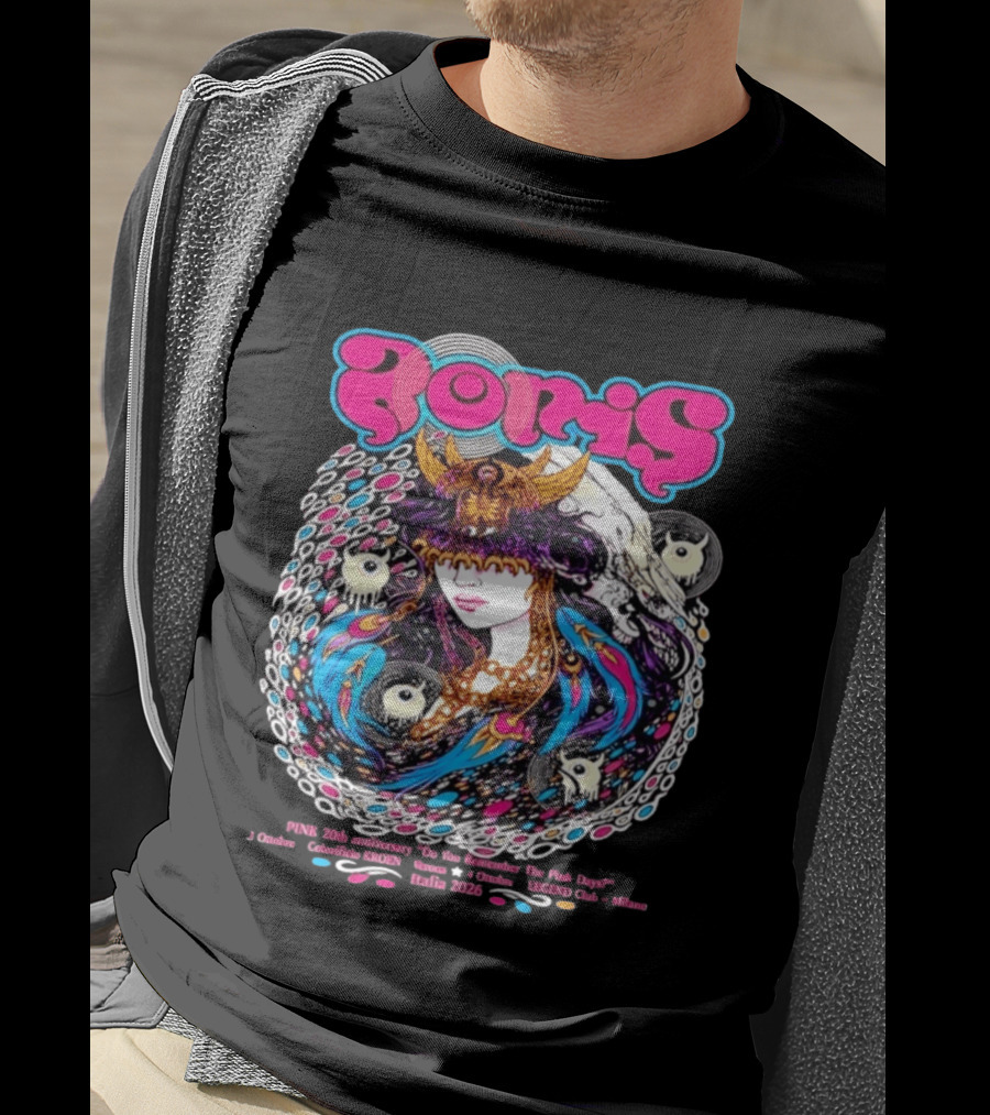 Boris Pink 20th Anniversary Do You Remember The Pink Days Tour 2026 Music Concert T-Shirt