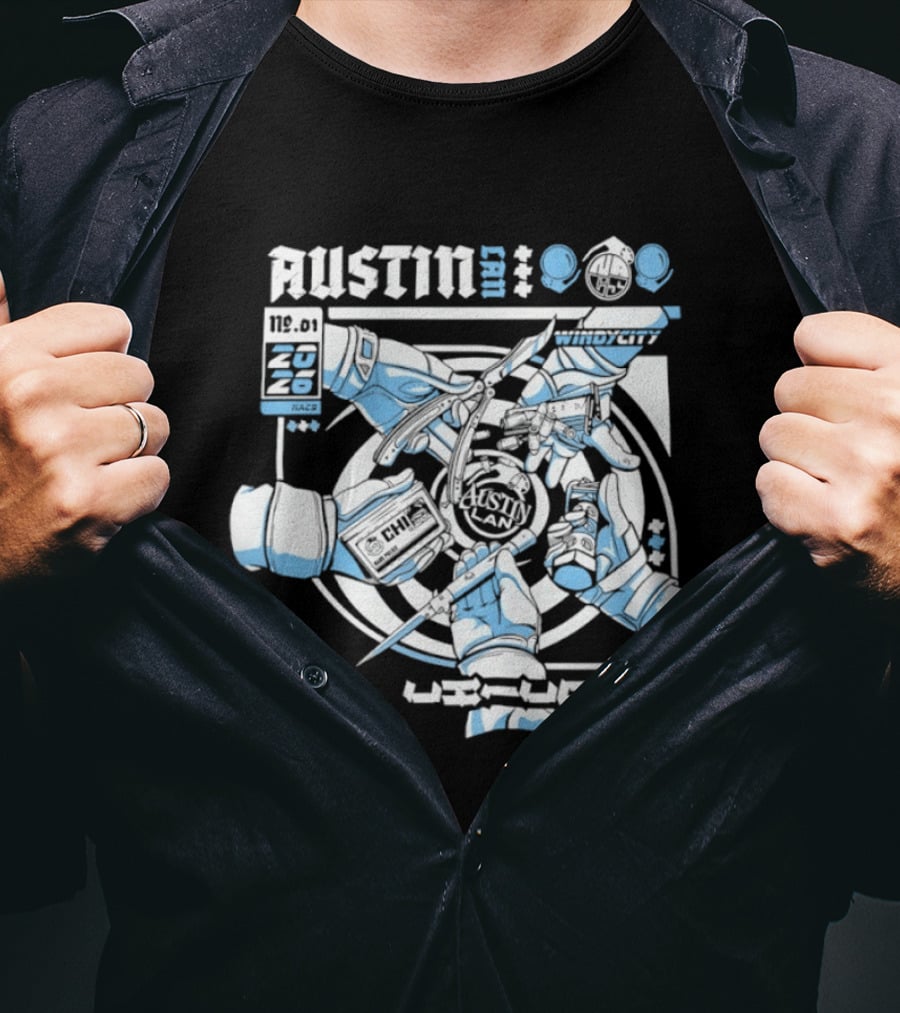 Austin Lan Windy City 2026 Uhturbo Boxing No01 T-Shirt