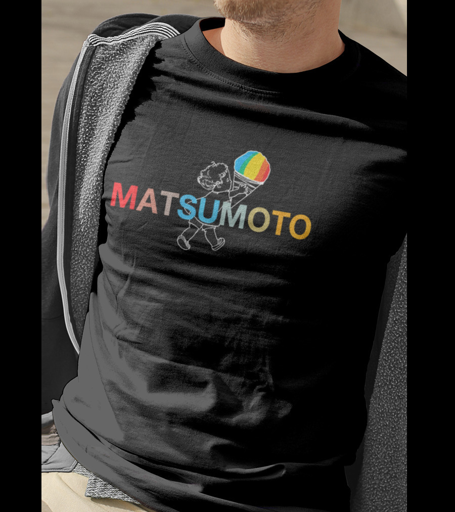Matsumoto Shave Ice Rainbow Child Enrique Hernandez T-Shirt