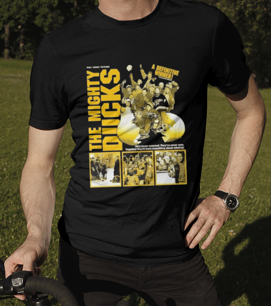 Walt Disney Pictures The Mighty Ducks Movie A Definitive Winner T-Shirt