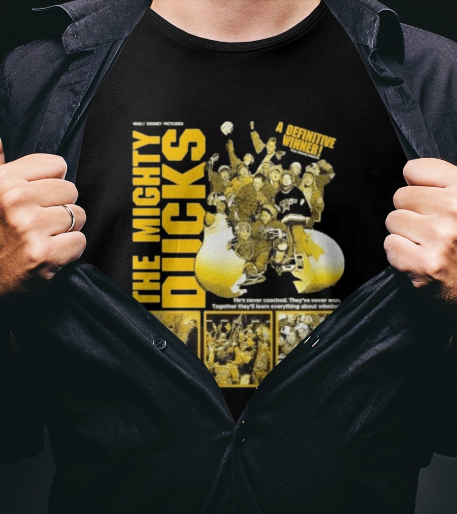Walt Disney Pictures The Mighty Ducks Movie A Definitive Winner T-Shirt