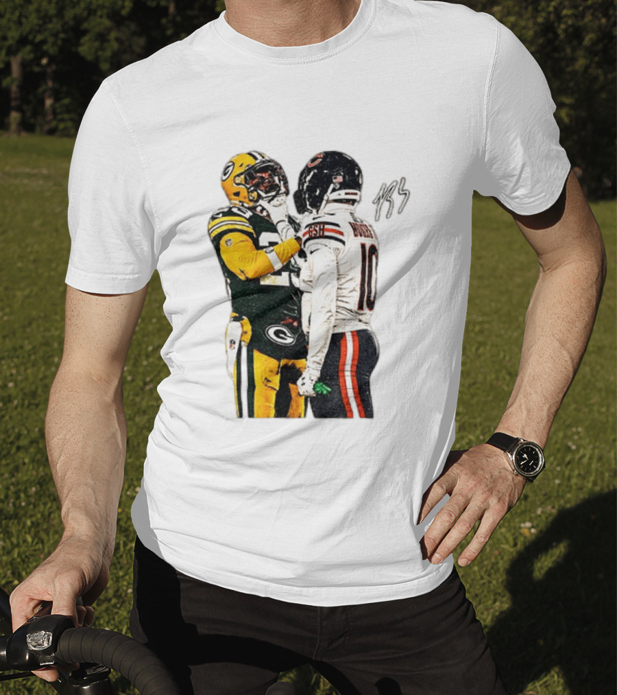 Luther Burden III Packers Bears Football Rivalry T-Shirt