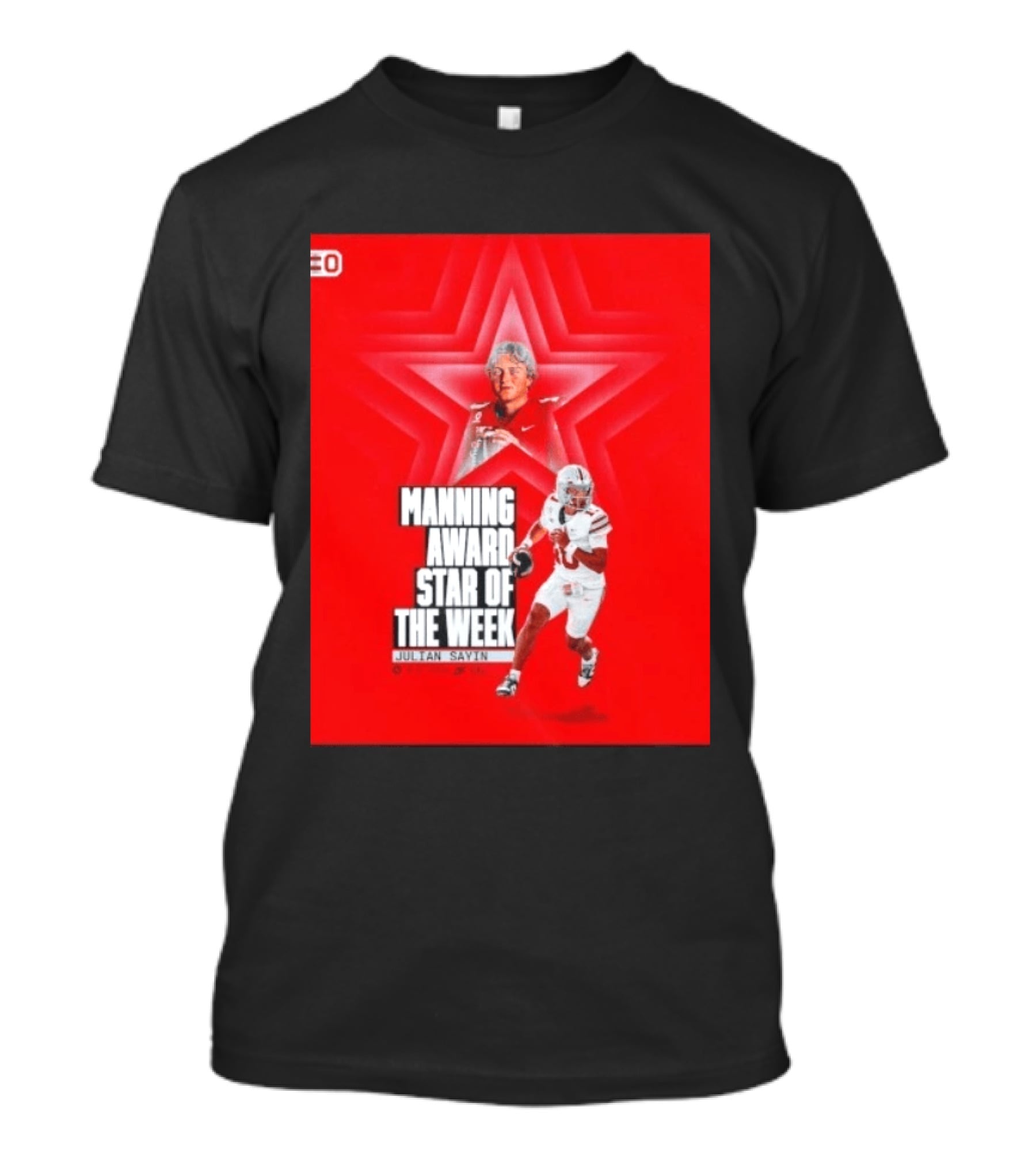 Manning Award Star Of The Week Julian Sayin Ohio State Buckeyes T-Shirt