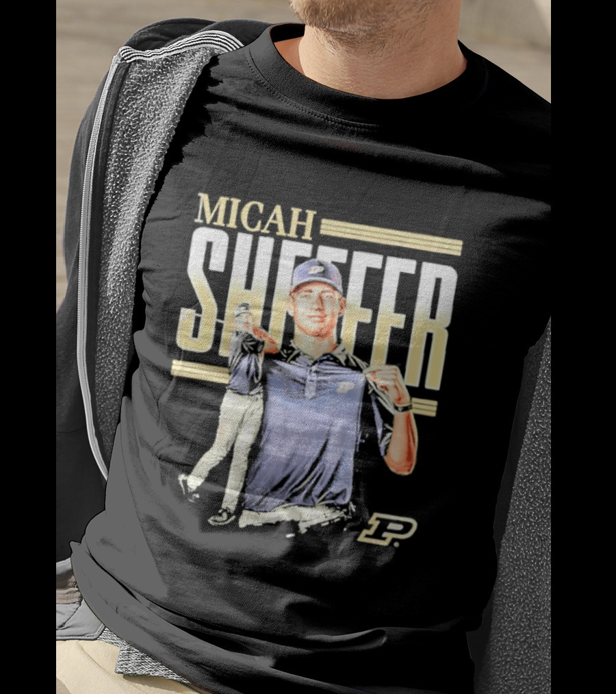 Micah Sheffer Purdue Boilermakers NCAA Men's Golf T-Shirt