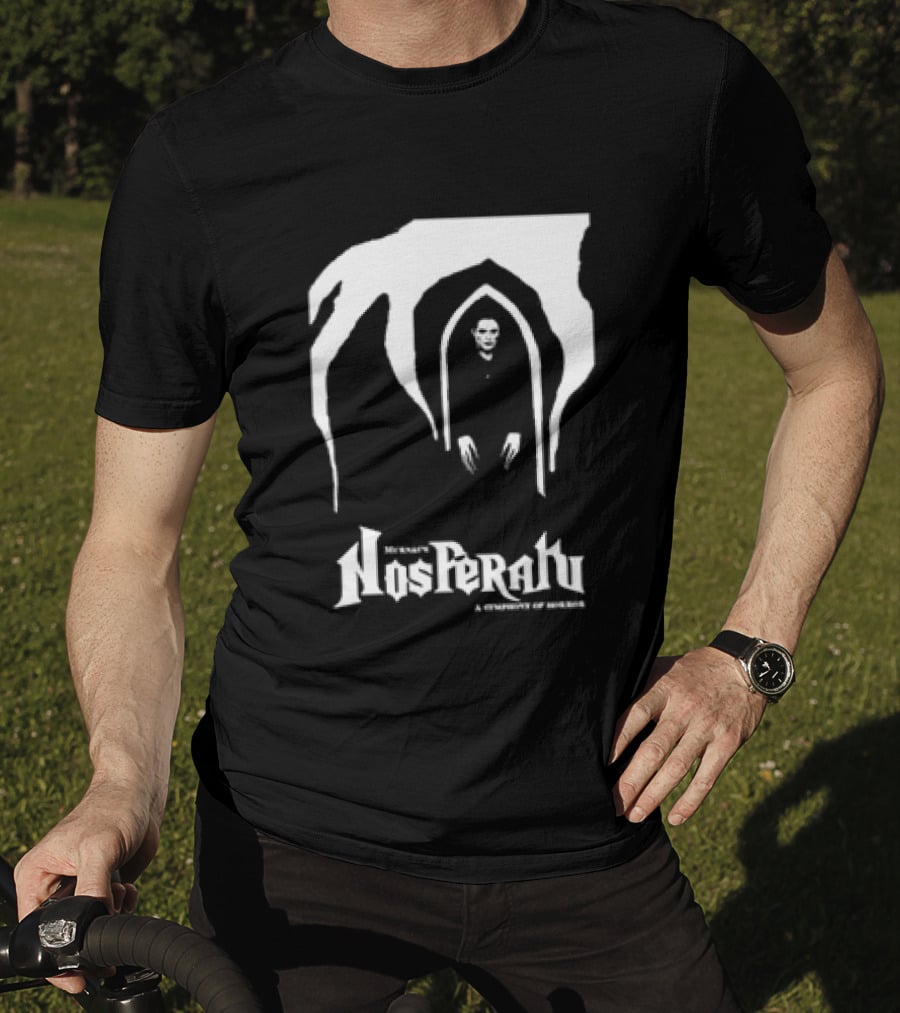 Nosferatu A Symphony Of Horror Murnau Classic Horror Film Archway T-Shirt