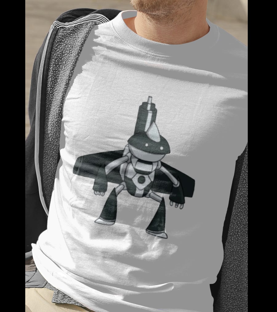 New York Jets Pokemon Robot Fusion T-Shirt