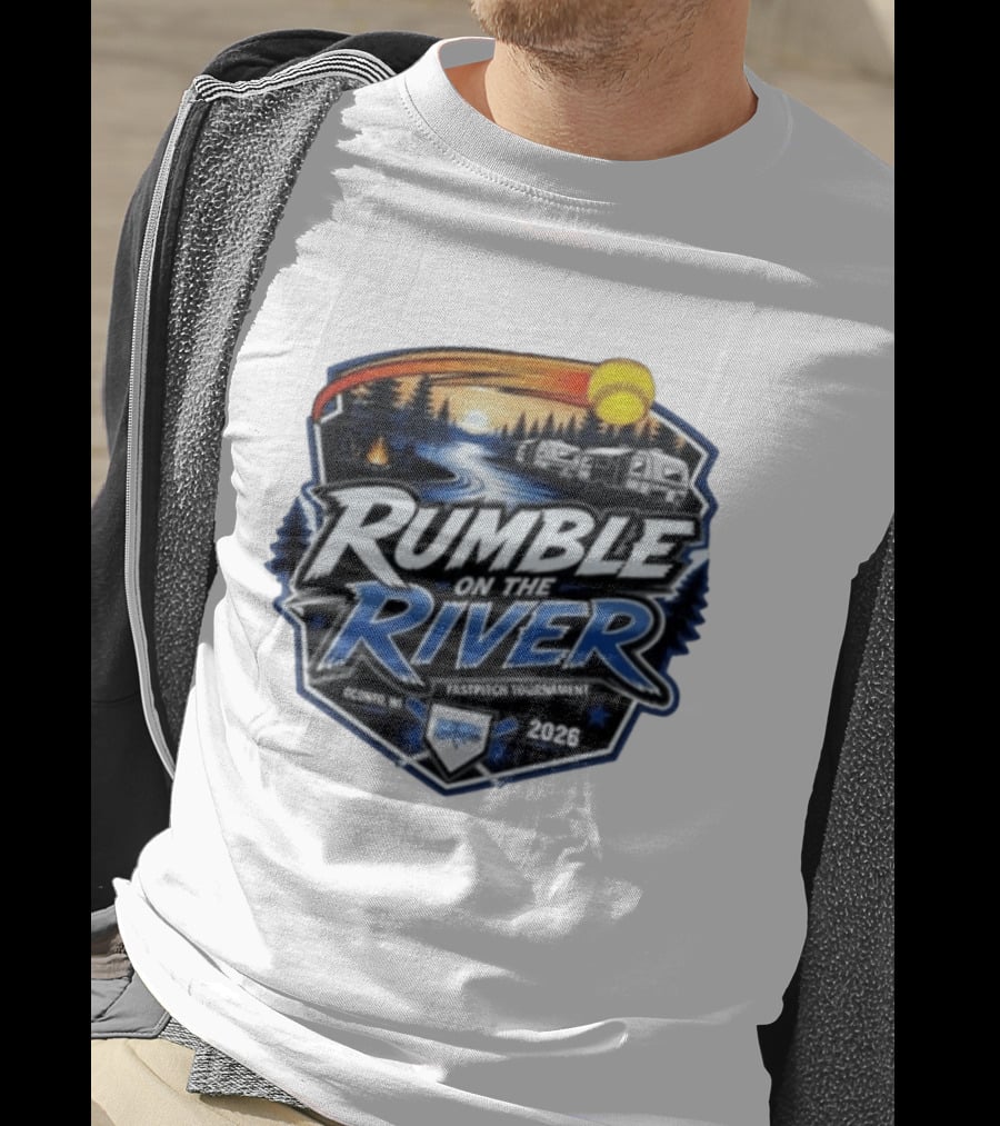 Rumble On The River Fastpitch Tournament Oconto WI 2026 T-Shirt