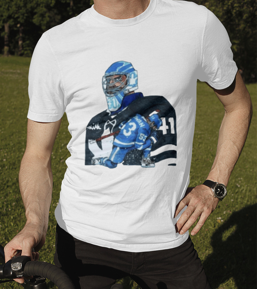 Cowan 53 Toronto Hockey Game 2 BrianBeLeafs Goalie Art 41 T-Shirt