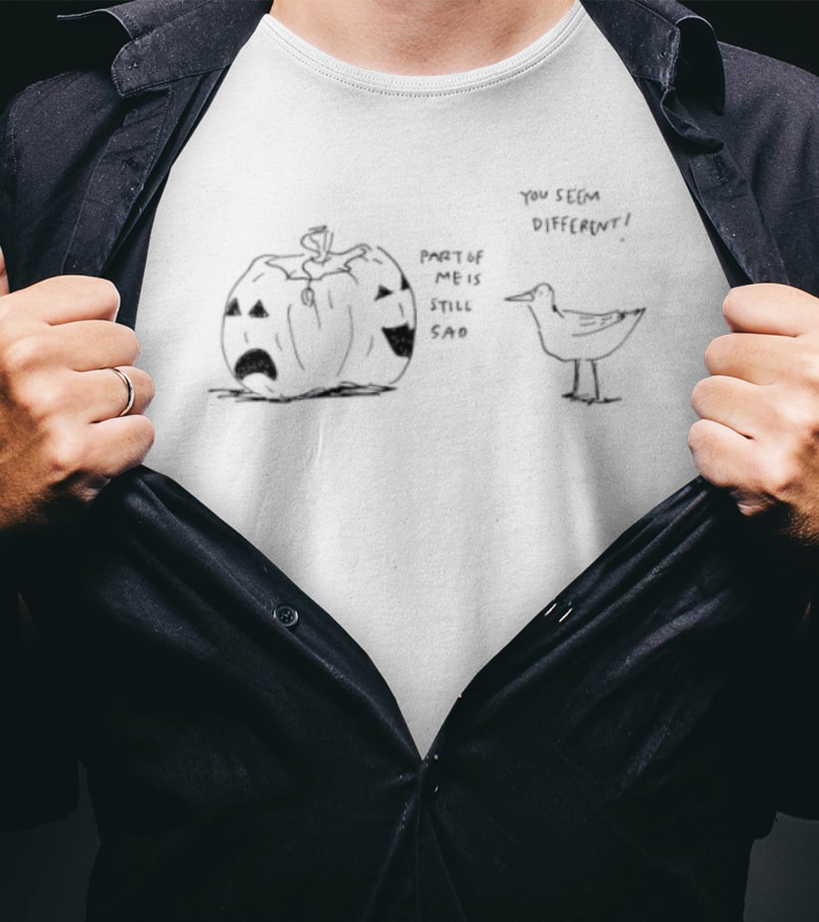 Part Of Me Is Still Sad Pumpkin You Seem Different T-Shirt
