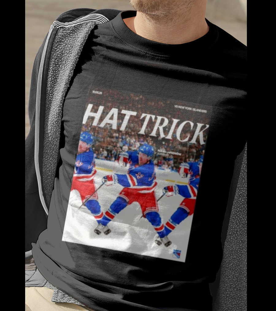 Alexis Lafrenière Hat Trick NY Rangers Vs New York Islanders 10.06.23 Forward T-Shirt
