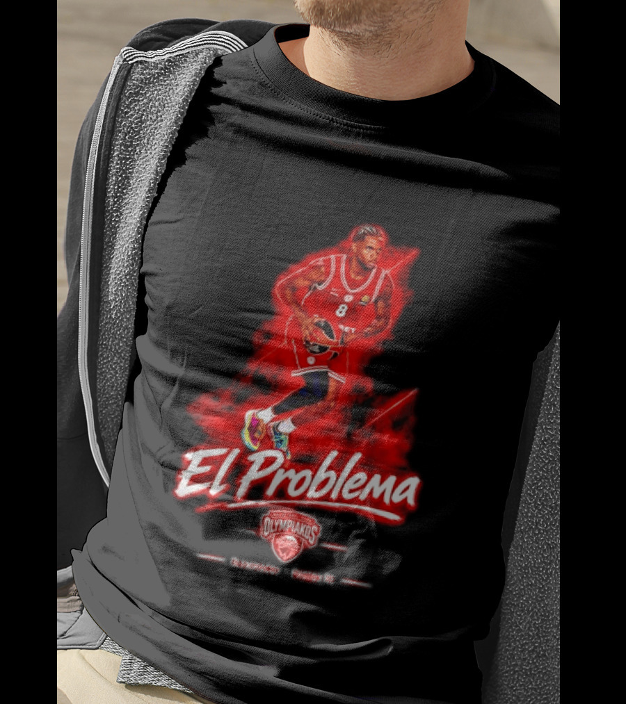Nigel Williams Goss Olympiakos Euroleague El Problema Basketball 8 T-Shirt
