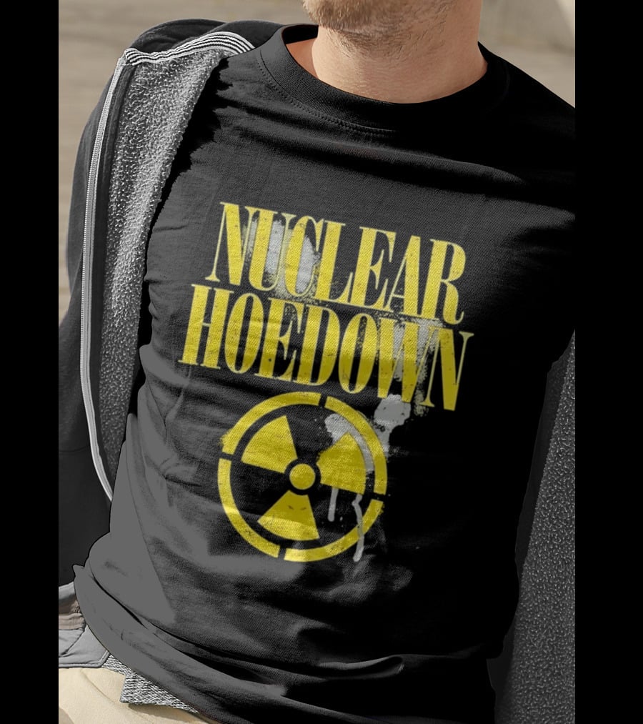 Nuclear Hoedown Distressed Radioactive T-Shirt