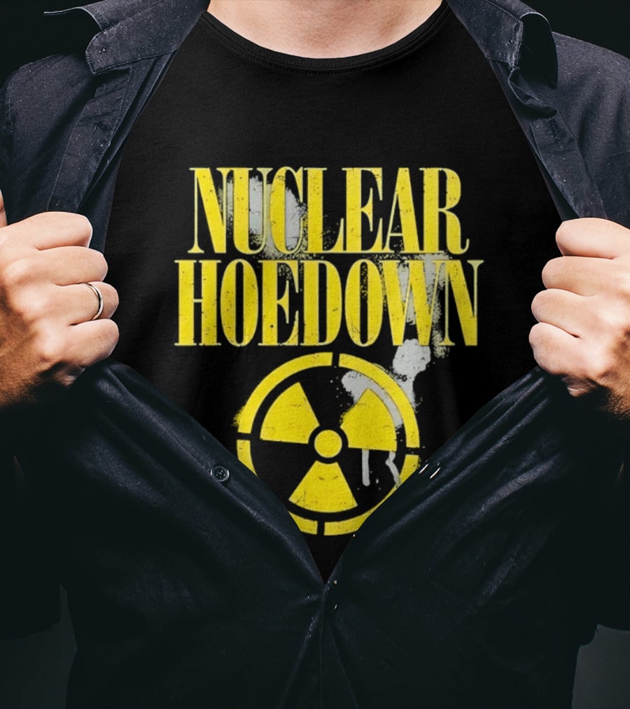 Nuclear Hoedown Distressed Radioactive T-Shirt