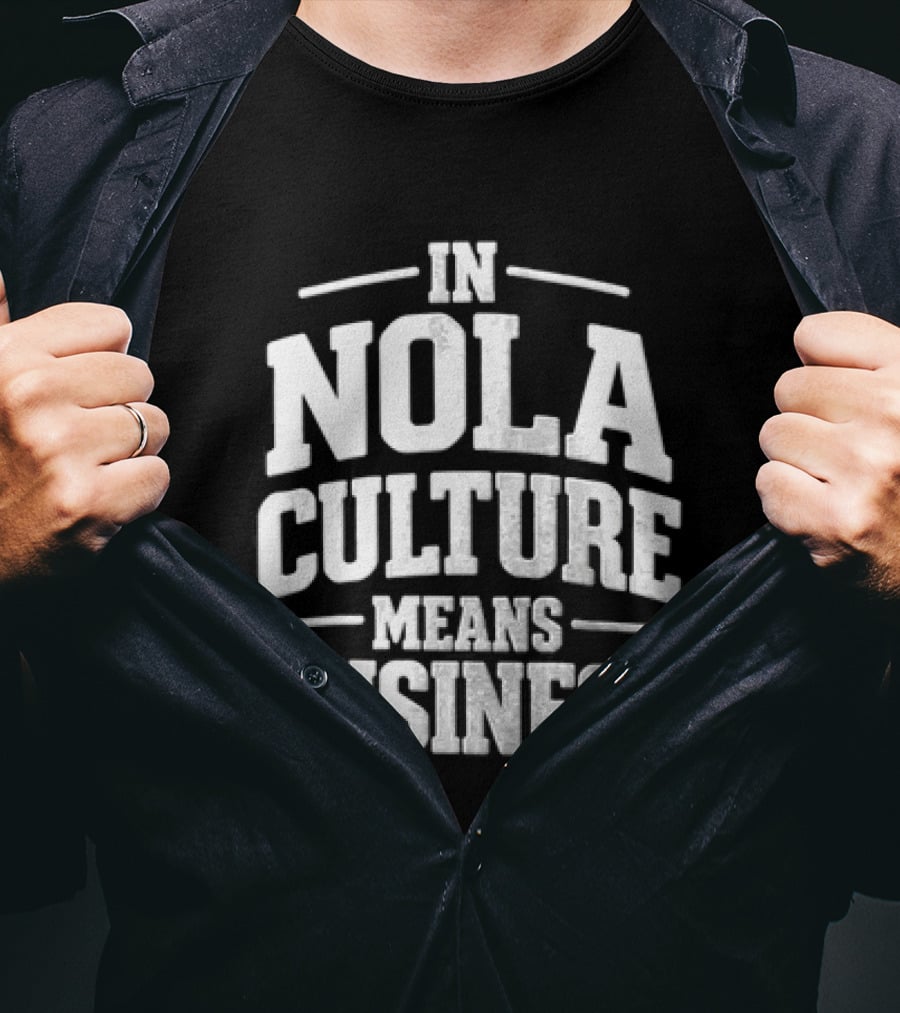 NOLA Culture Means Business Pelicans 2026 T-Shirt