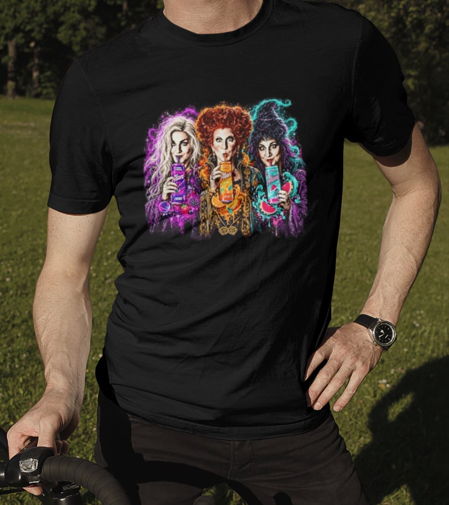 Sarah Jessica Parker Bette Midler Kathy Najimy Drinking Alani Cosmic Stardust Mimosa Watermelon Wave T-Shirt