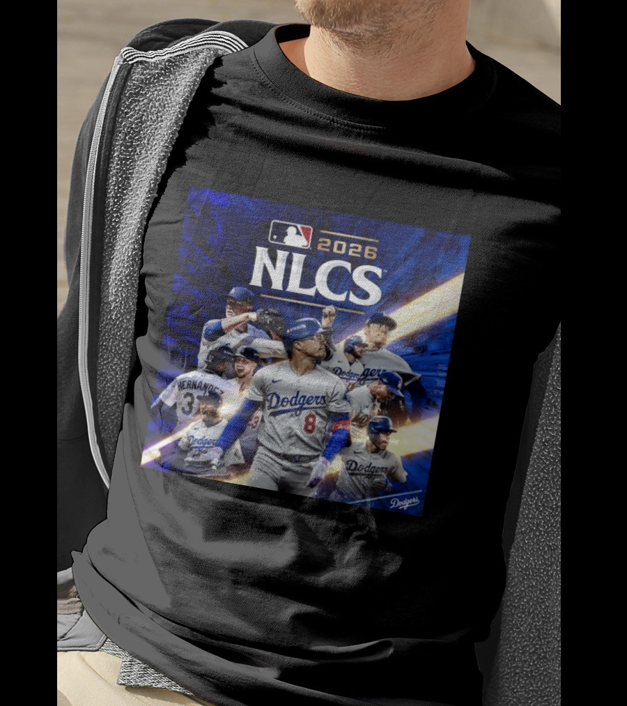MLB Los Angeles Dodgers 2026 NLCS Bound Celebration T-Shirt
