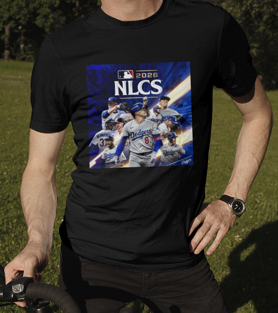 MLB Los Angeles Dodgers 2026 NLCS Bound Celebration T-Shirt