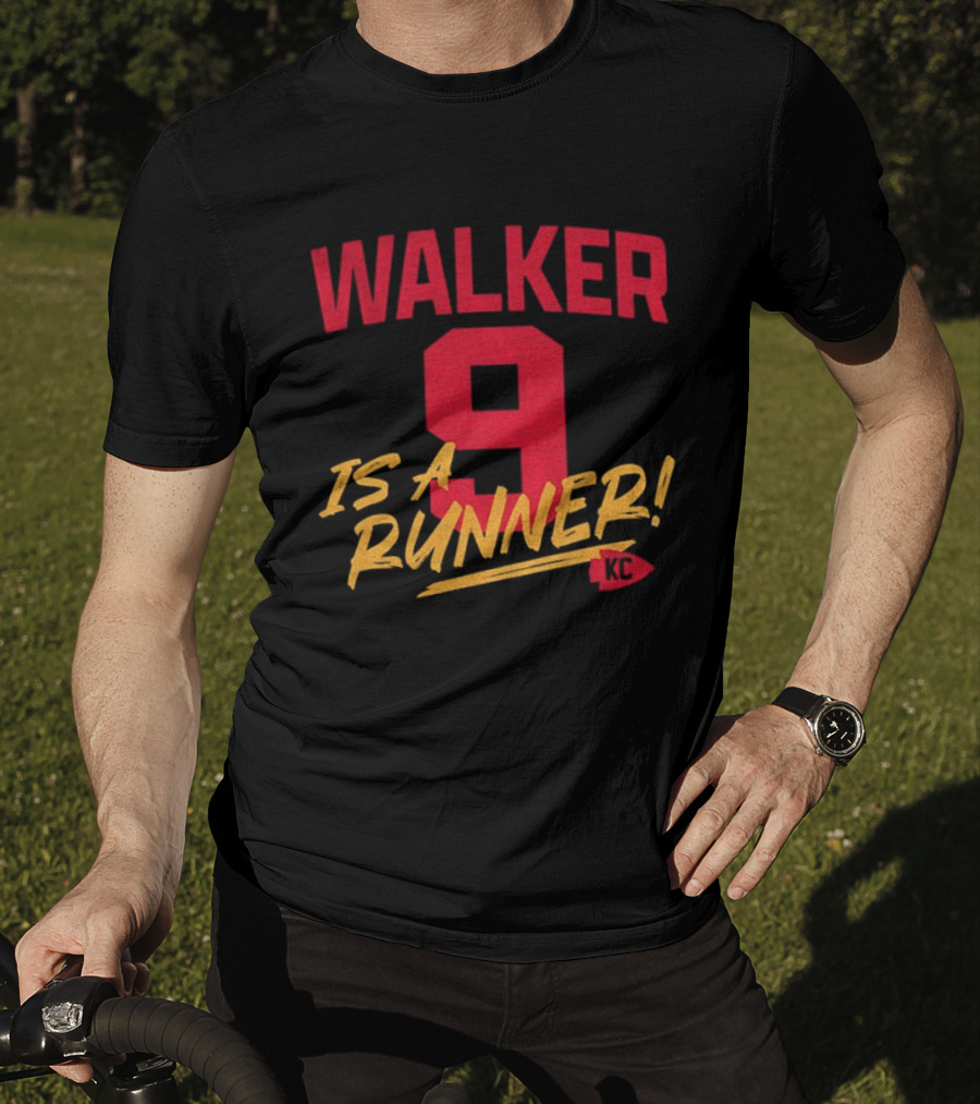 Kenneth Walker 9 KC Chiefs Walker Is A Runner T-Shirt