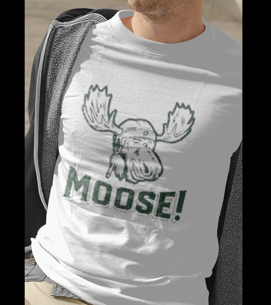 Minnesota Wild St. Paul Moose Vintage Hockey T-Shirt