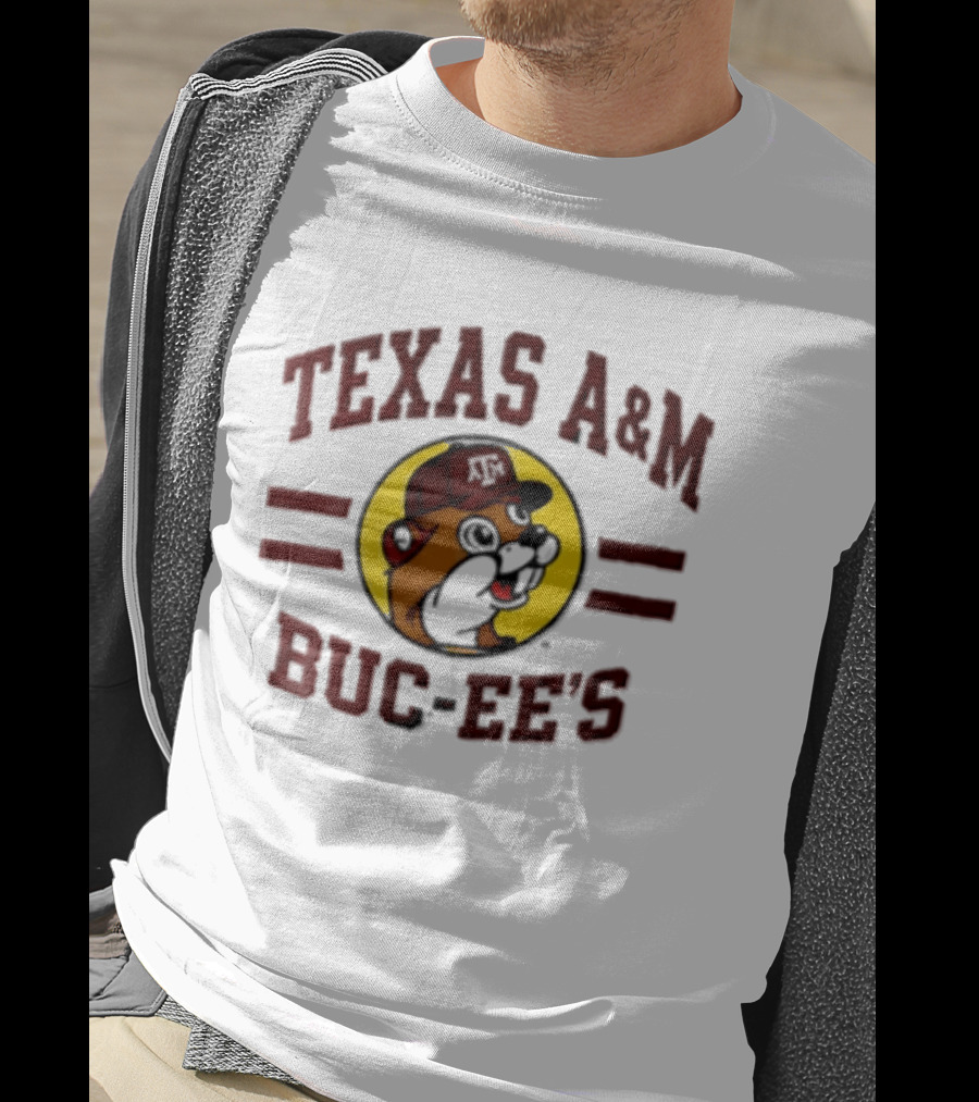 Texas A&M Buc Ee's Beaver Baseball Cap T-Shirt
