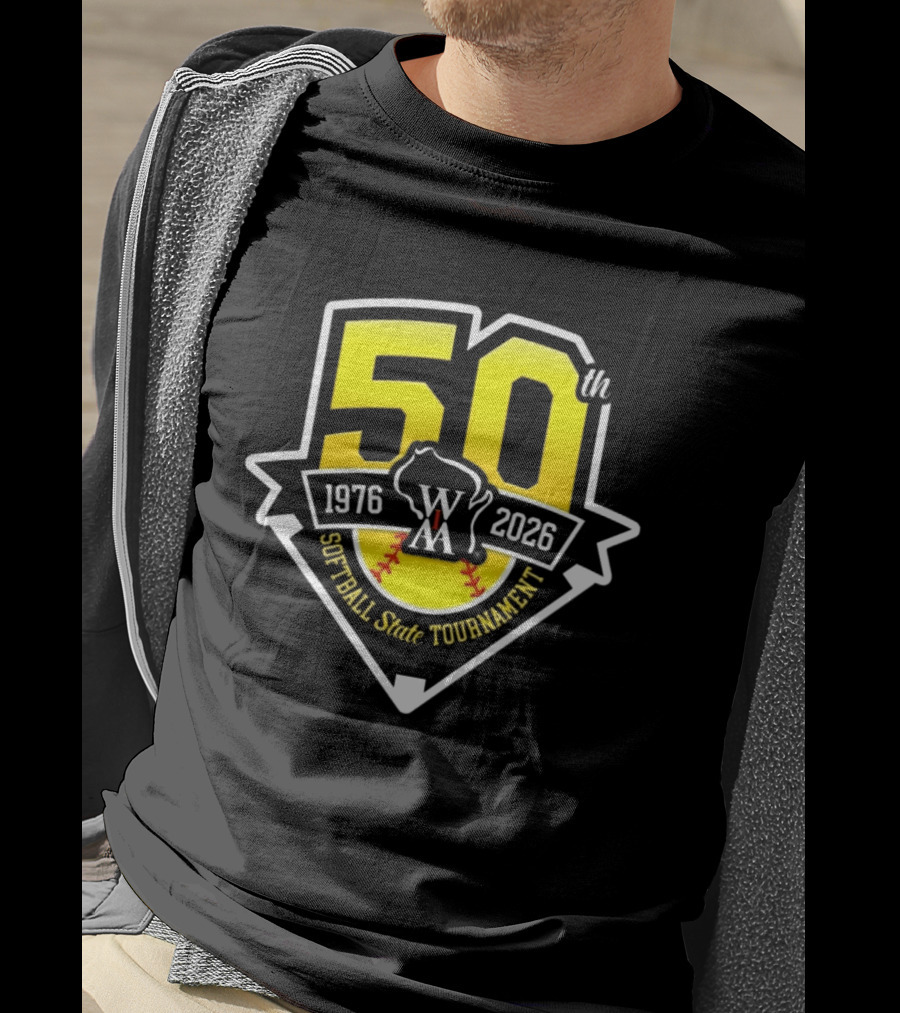 50th WIAA Softball State Tournament 1976 2026 T-Shirt