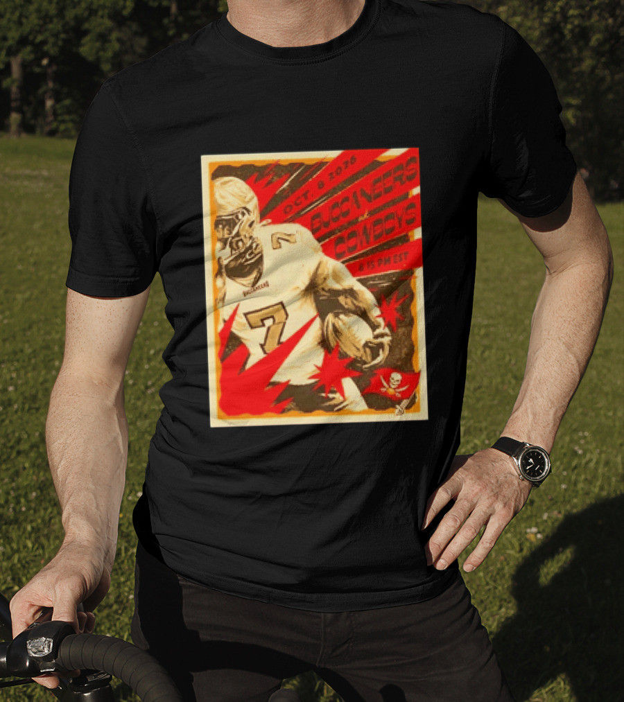 Buccaneers At Cowboys October 8 2026 8:15 PM EST T-Shirt