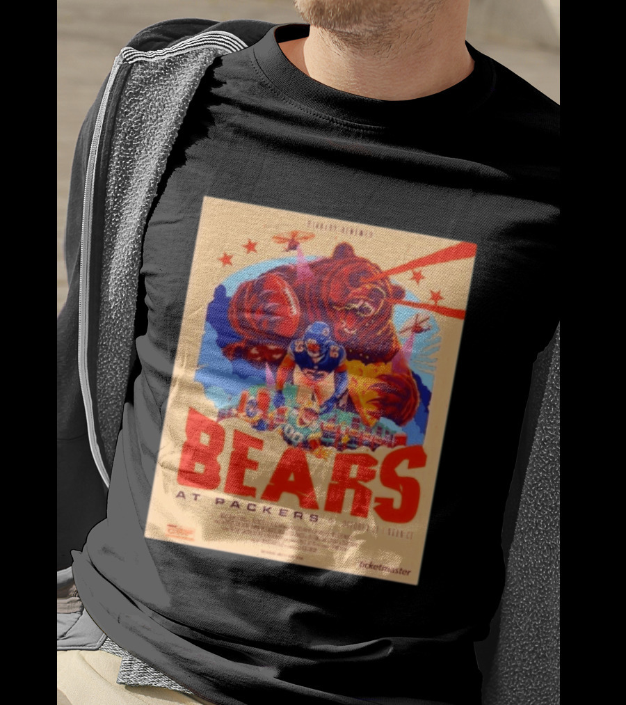 Rivalry Renewed Bears At Packers October 11 Noon CT Ticketmaster T-Shirt