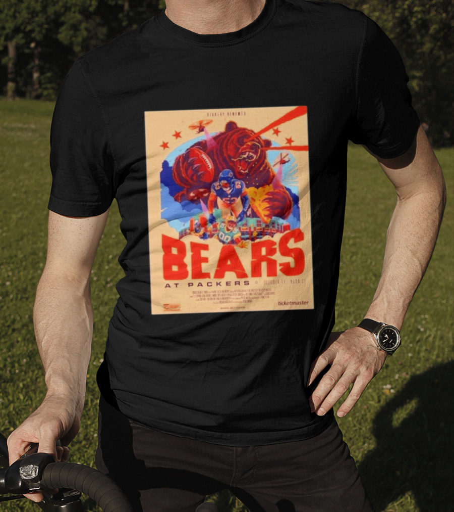 Rivalry Renewed Bears At Packers October 11 Noon CT Ticketmaster T-Shirt