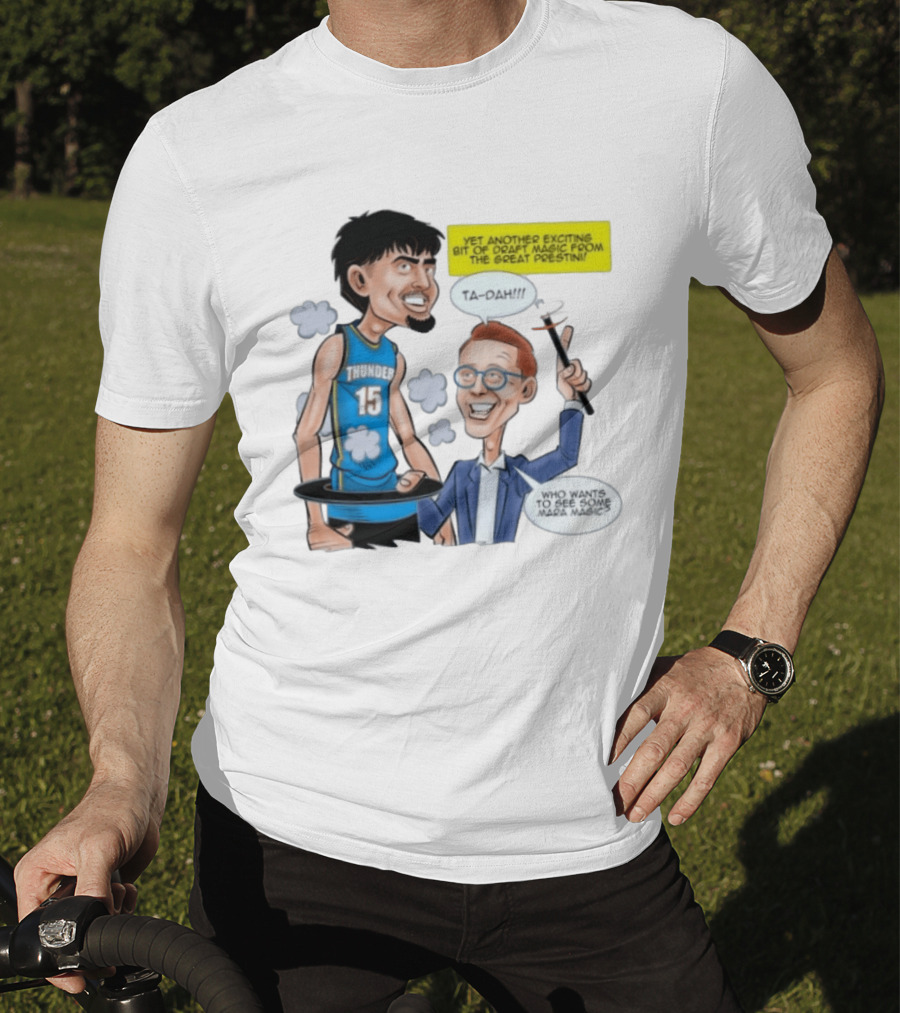 Aday Mara Ta Dah Thunder Draft Magic Mara Magic Excitement T-Shirt