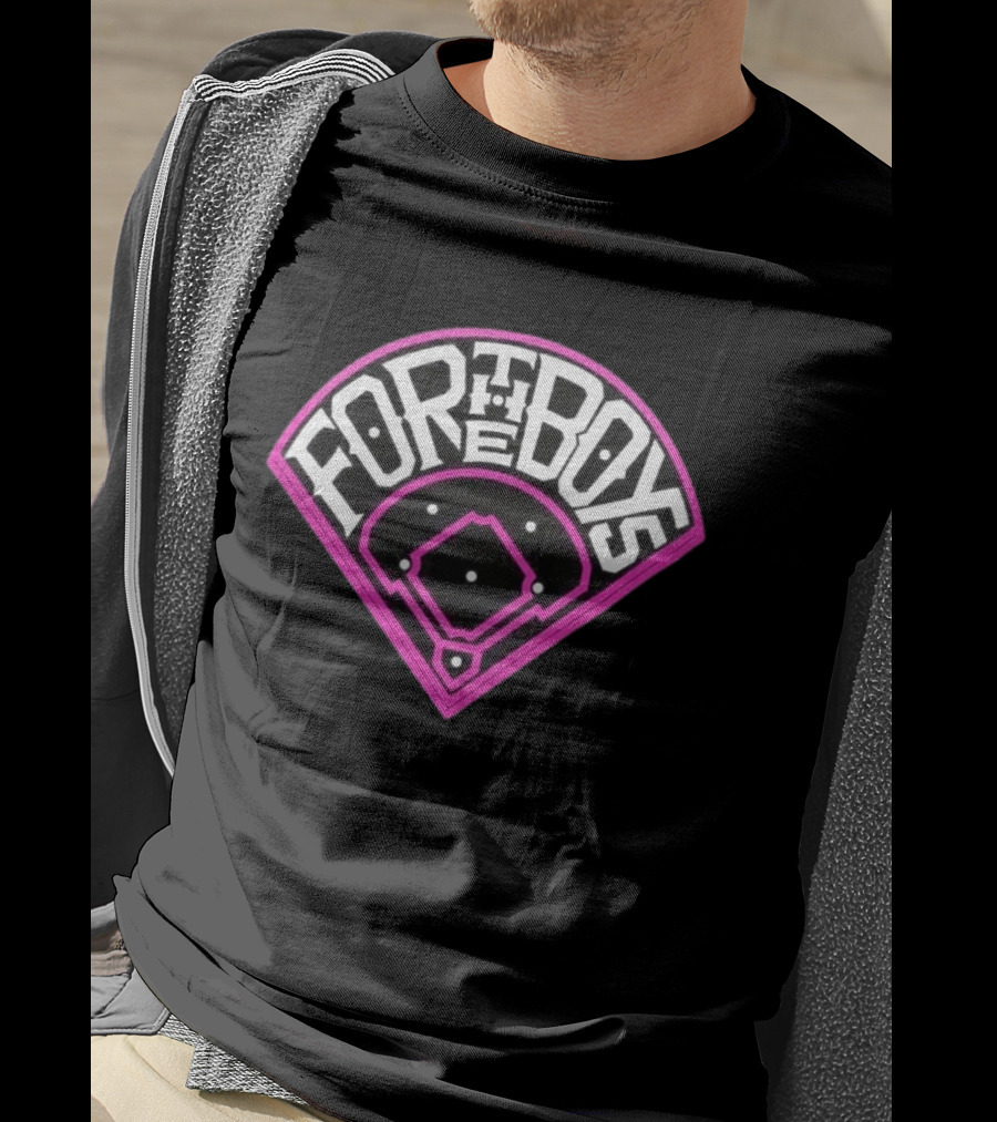 For The Boys Baseball Diamond Sports Field T-Shirt