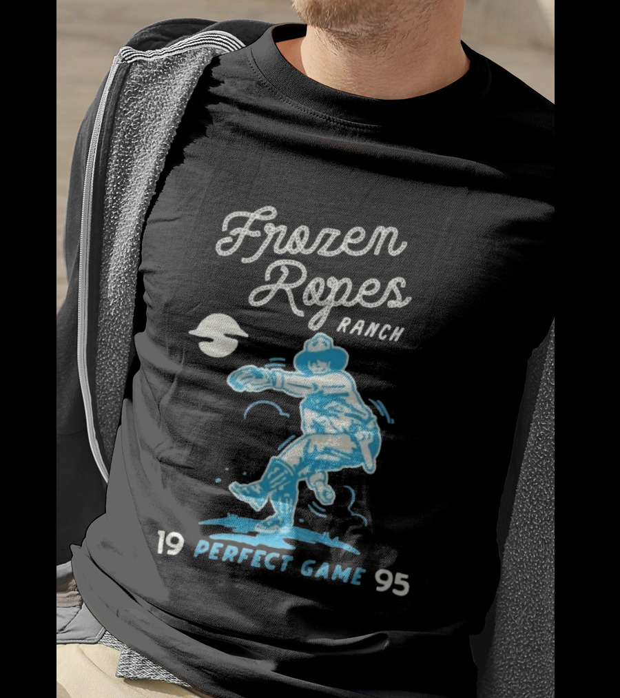 Frozen Ropes Ranch 19 Perfect Game 95 Baseball T-Shirt