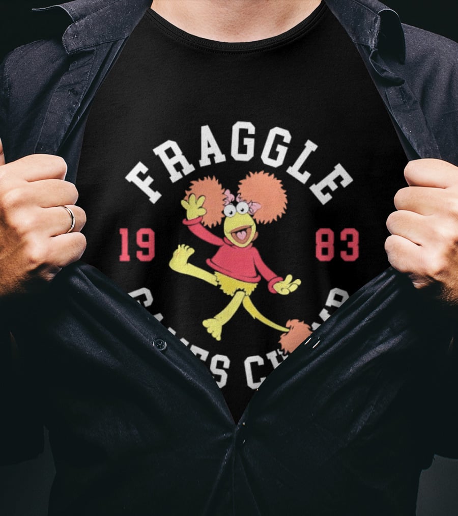 Red Fraggle Fraggle Rock 1983 Games Champ T-Shirt