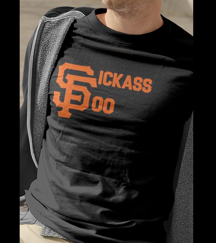 San Francisco Giants Sickass 00 MLB Baseball Team Sports Fan T-Shirt
