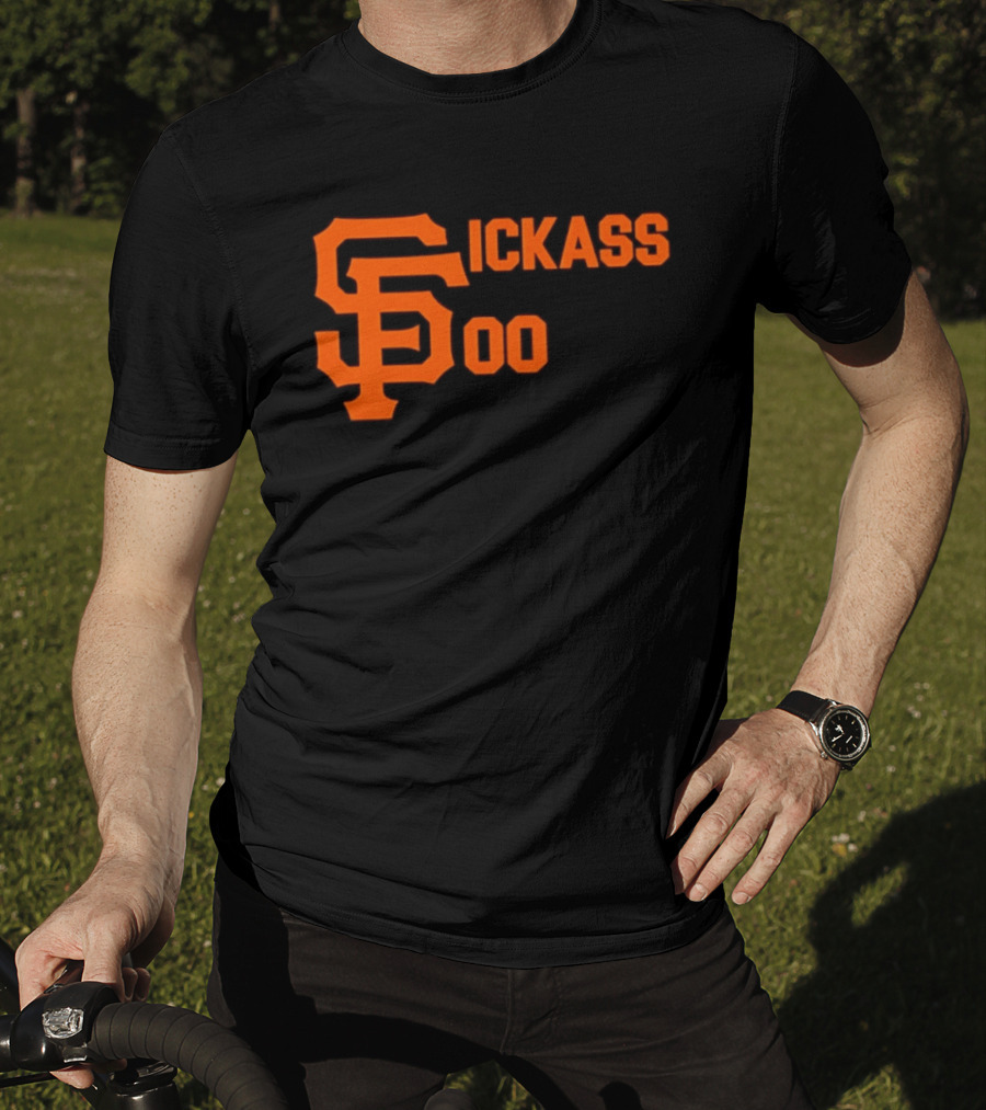 San Francisco Giants Sickass 00 MLB Baseball Team Sports Fan T-Shirt