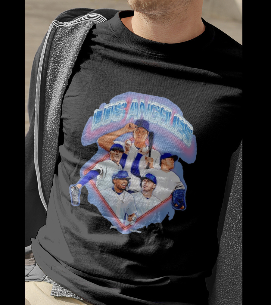 Los Angeles Dodgers Stars Shohei Ohtani Mookie Betts Number 17 50 Baseball Team Players T-Shirt