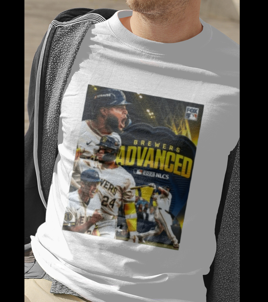 Brewers Advanced 2026 NLCS MLB Fox T-Shirt