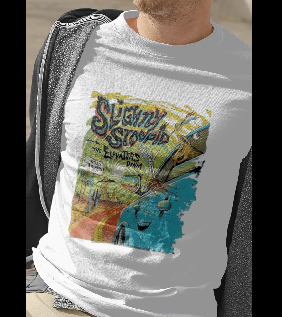 Slightly Stoopid The Elovaters Denm Road Trippin 2026 Vina Robles Amphitheatre T-Shirt