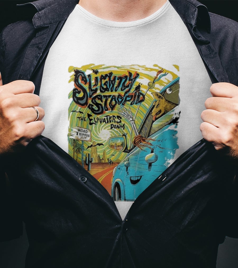 Slightly Stoopid The Elovaters Denm Road Trippin 2026 Vina Robles Amphitheatre T-Shirt