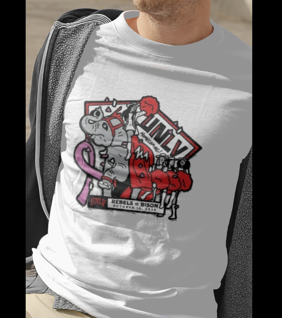 UNLV Rebels Vs Bison Homecoming October 10 2026 T-Shirt