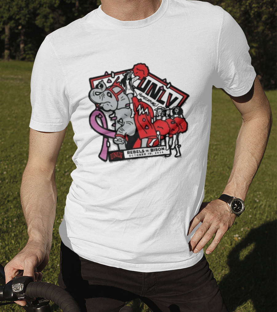 UNLV Rebels Vs Bison Homecoming October 10 2026 T-Shirt