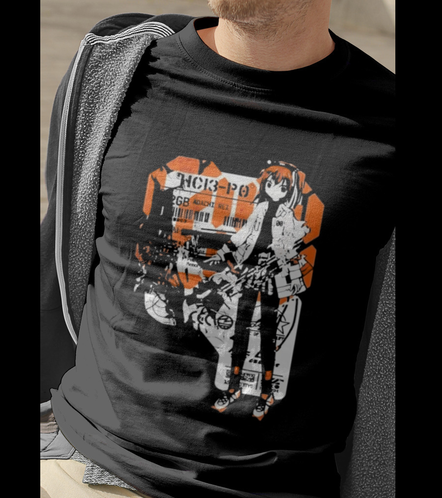Adachi Rei HC3 PO 32GB Cybernetic Anime T-Shirt