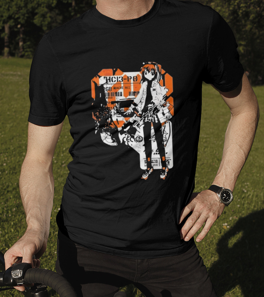 Adachi Rei HC3 PO 32GB Cybernetic Anime T-Shirt