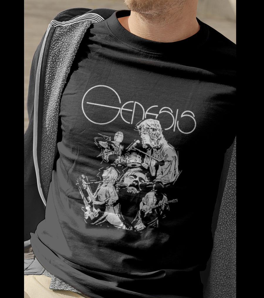 Genesis Band Members Progressive Rock Performance T-Shirt